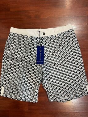 KoMocean Remy Cabana Blue swim shorts